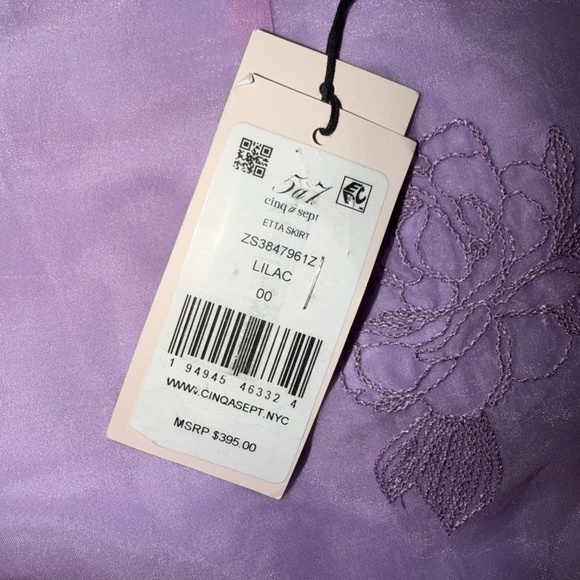 Cinq à Sept Etta MIDI Skirt Size 00 NEW - Picture 8 of 8